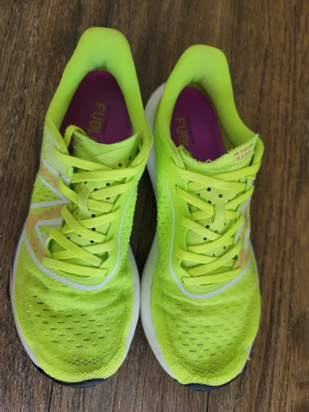 New Balance Fuelcell Women's Neon Lime Running Sneakers